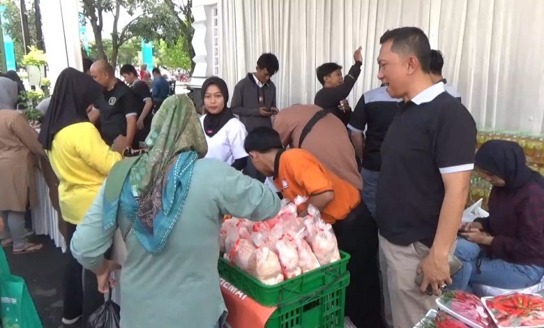 Gerakan Pangan Murah di Sumedang Kembali Digelar, Warga Antusias Manfaatkan Harga Terjangkau