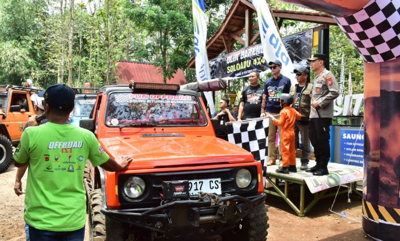Ratusan Offroader Ramaikan UBAR Soldadu 4 di HUT ke-80 TNI, Eksplorasi Medan Ekstrem Sumedang