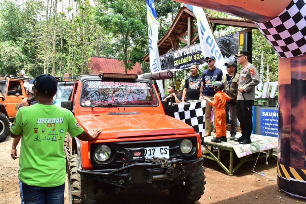 Ratusan Offroader Ramaikan UBAR Soldadu 4 di HUT ke-80 TNI, Eksplorasi Medan Ekstrem Sumedang