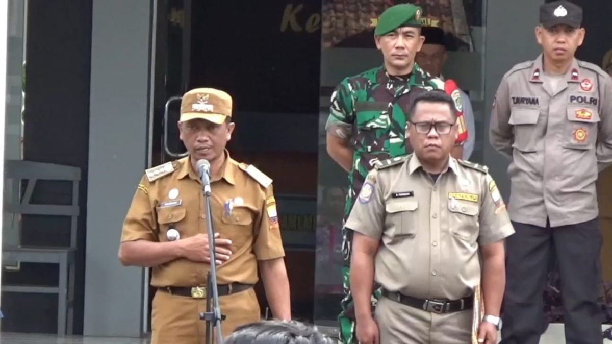 Apel Gabungan Akhir Tahun, Kecamatan Buahdua Evaluasi dan Mitigasi Bencana