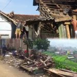 Pasca Diterjang Angin Kencang, Warga Tanjungsari Sumedang Mulai Perbaiki Rumah yang Rusak