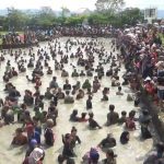 Tradisi Ngagogo Lauk di Sumedang Diserbu Warga