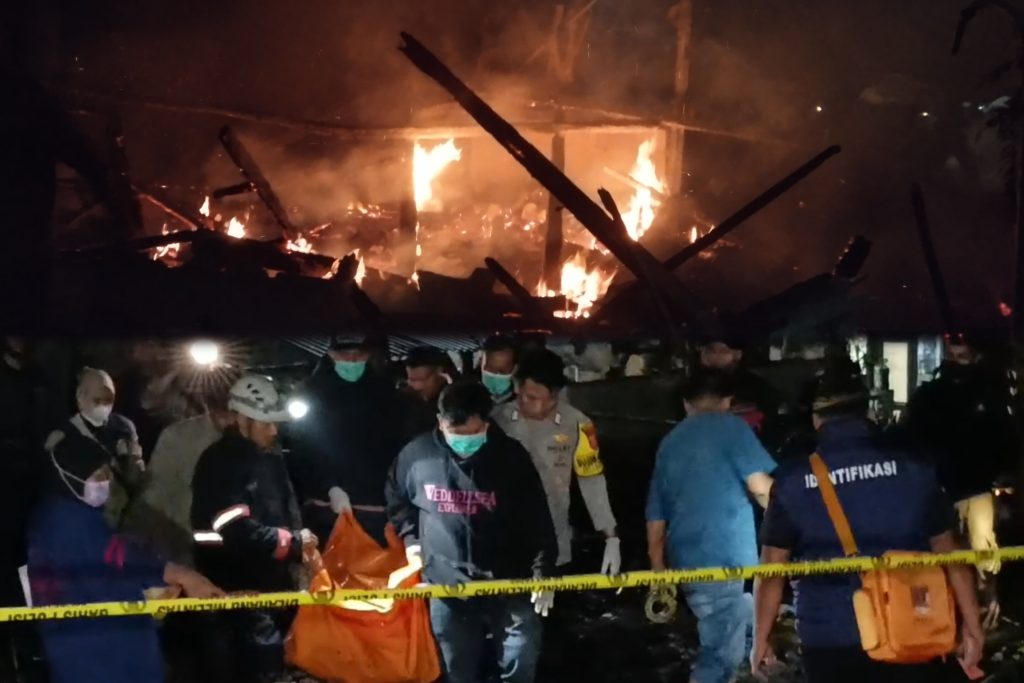 Kebakaran di Sumedang Tewaskan Lansia, Dua Rumah Hangus Dilalap Api