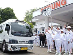 Sumedang Bidik 10 Besar Porprov XV Jabar 2026, Bupati Lepas 393 Personel Kontingen
